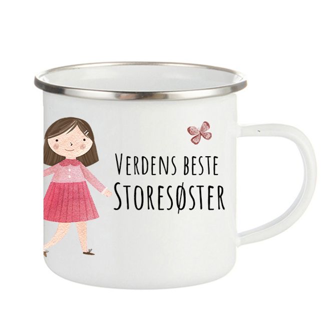 Hovedbilde Emaljekopp Storesøster