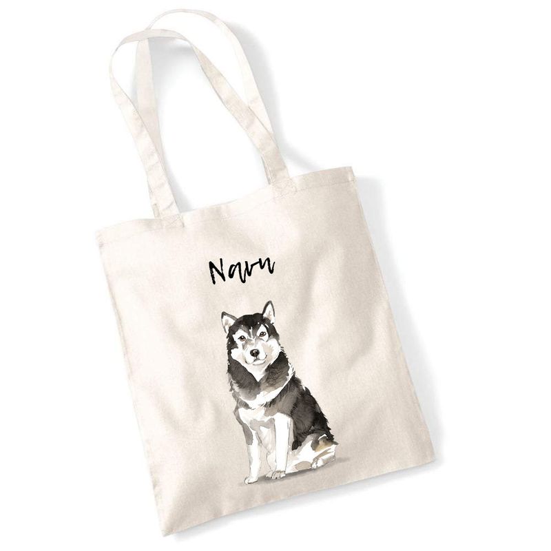 Totebag Alaskan malamute