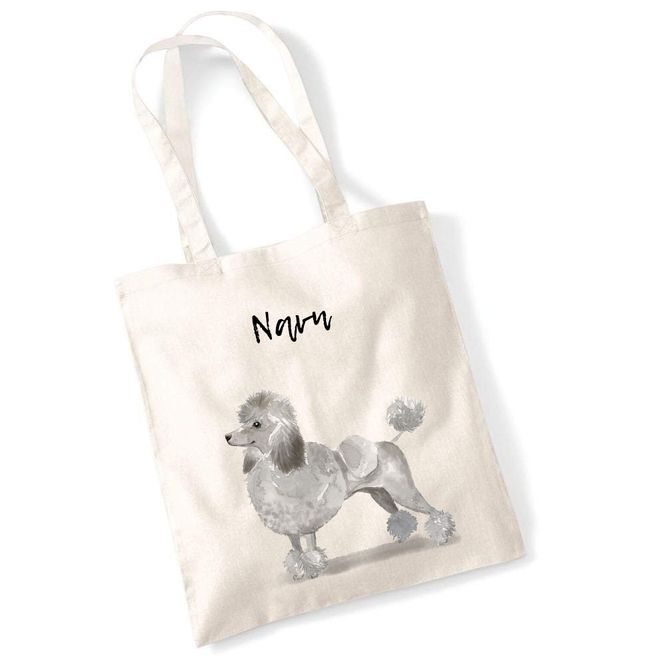 Hovedbilde Totebag Puddel grå
