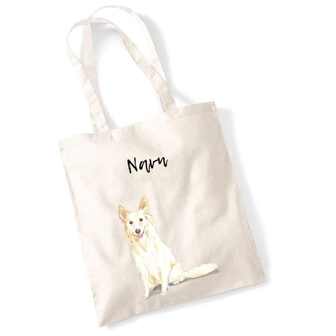 Hovedbilde Totebag White Collie