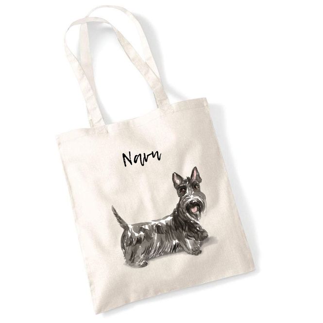 Hovedbilde Totebag Skotsk terrier