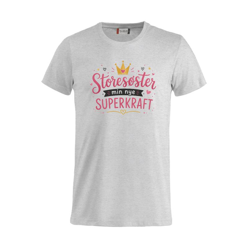Basic T Junior - Storesøster superkraft