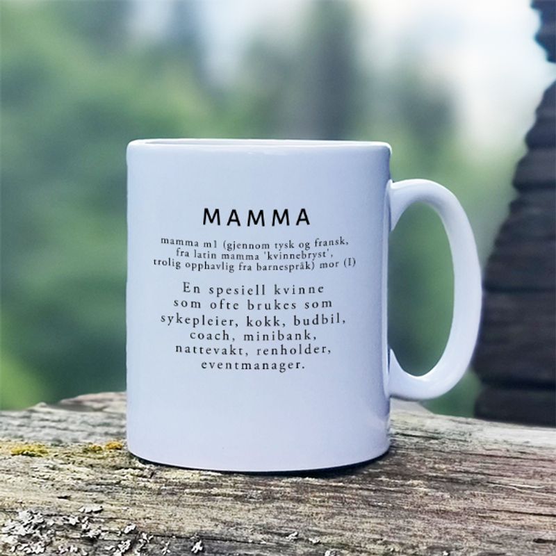Kopp Ordbok MAMMA