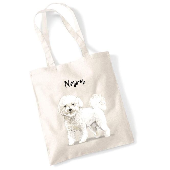 Hovedbilde Totebag Bichon frisé