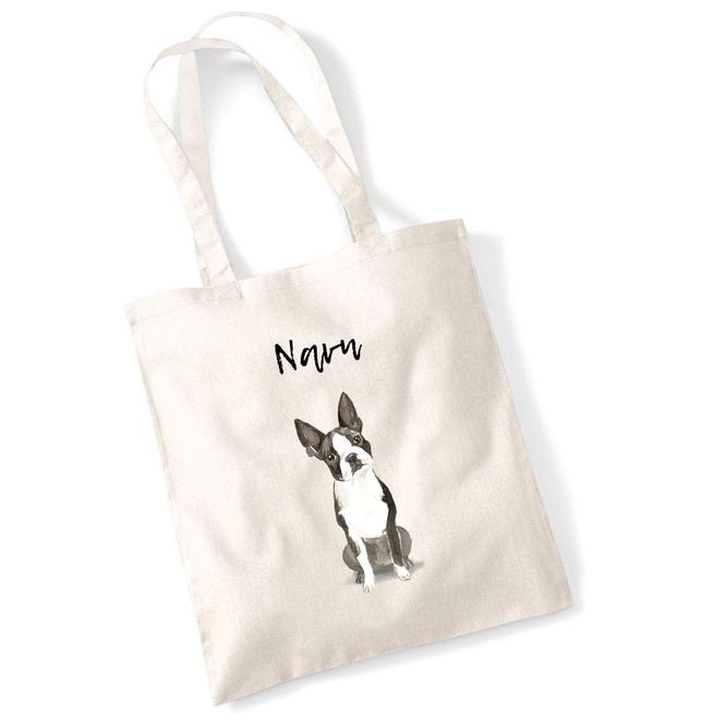 Hovedbilde Totebag Bostonterrier