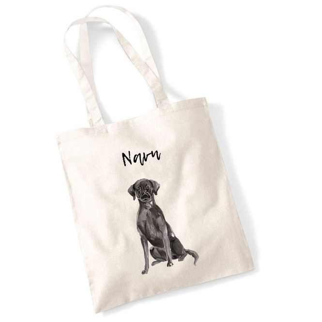 Hovedbilde Totebag Labrador svart