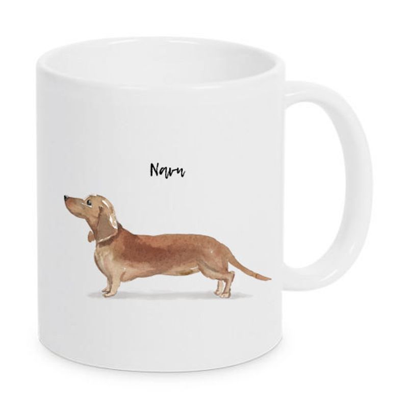 kopp Dachshund brun